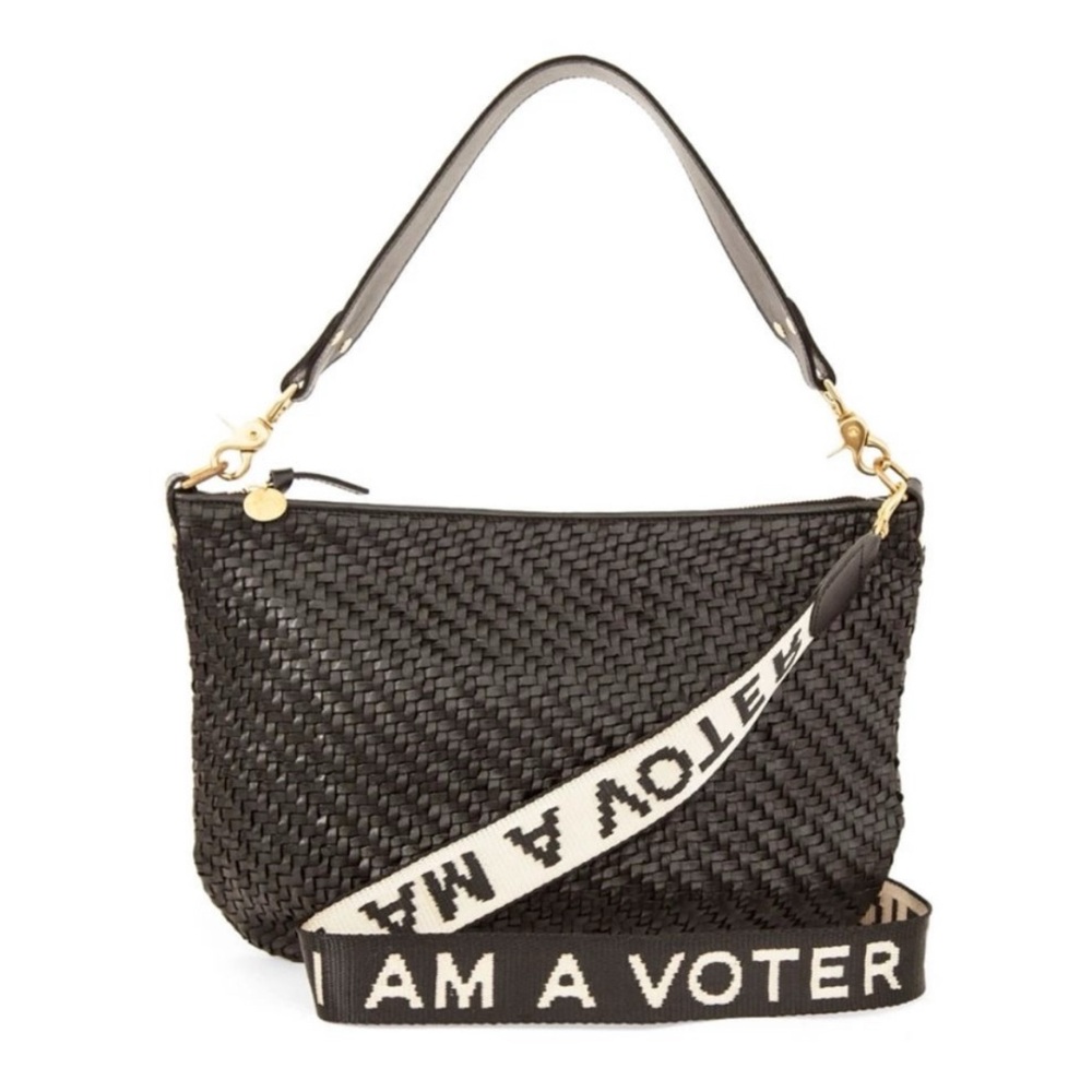 CLARE V. BAG STRAP-I AM A VOTER - Picture 6 of 7